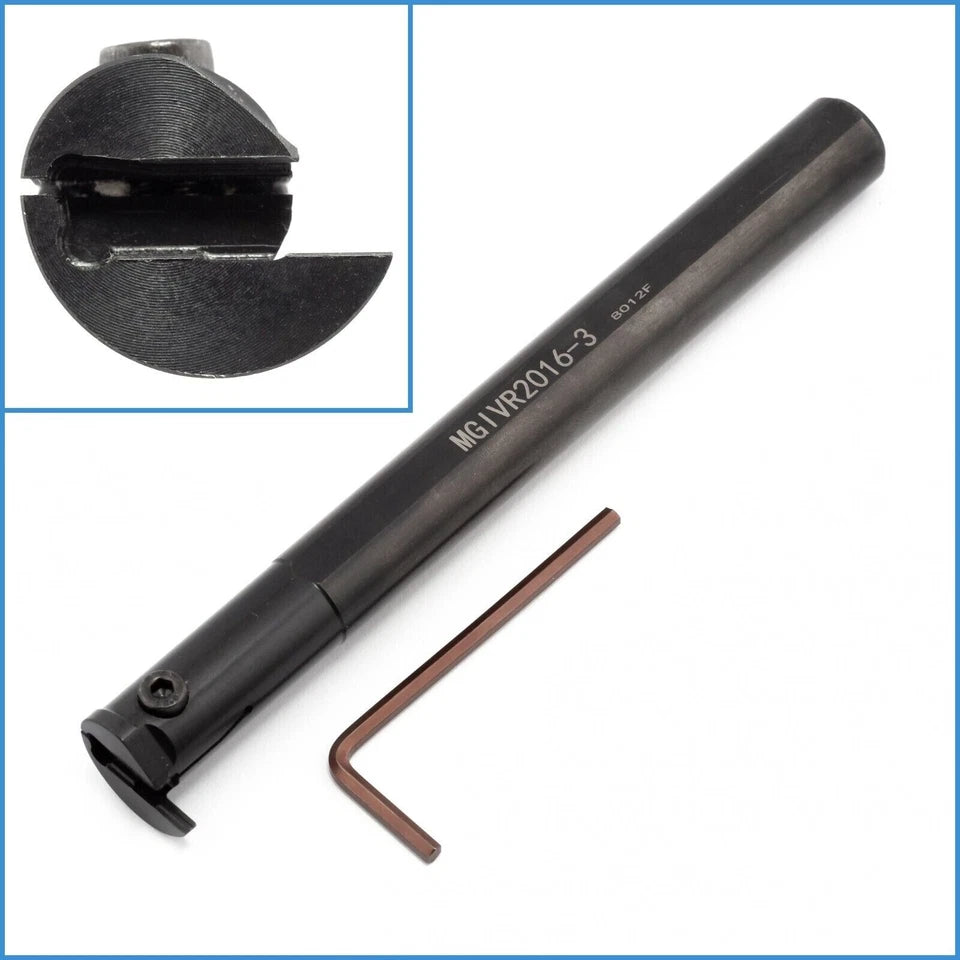 3mm Lathe Internal Grooving Tool Arbor Bar Holder Turning Groove