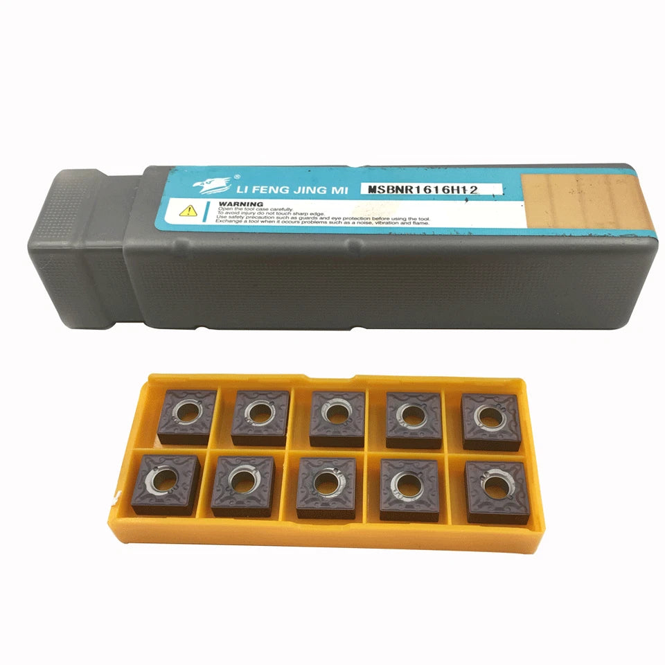 5/8 External Turning Tool Holder Msbnr1616h12 + Snmg431 Carbide Insert