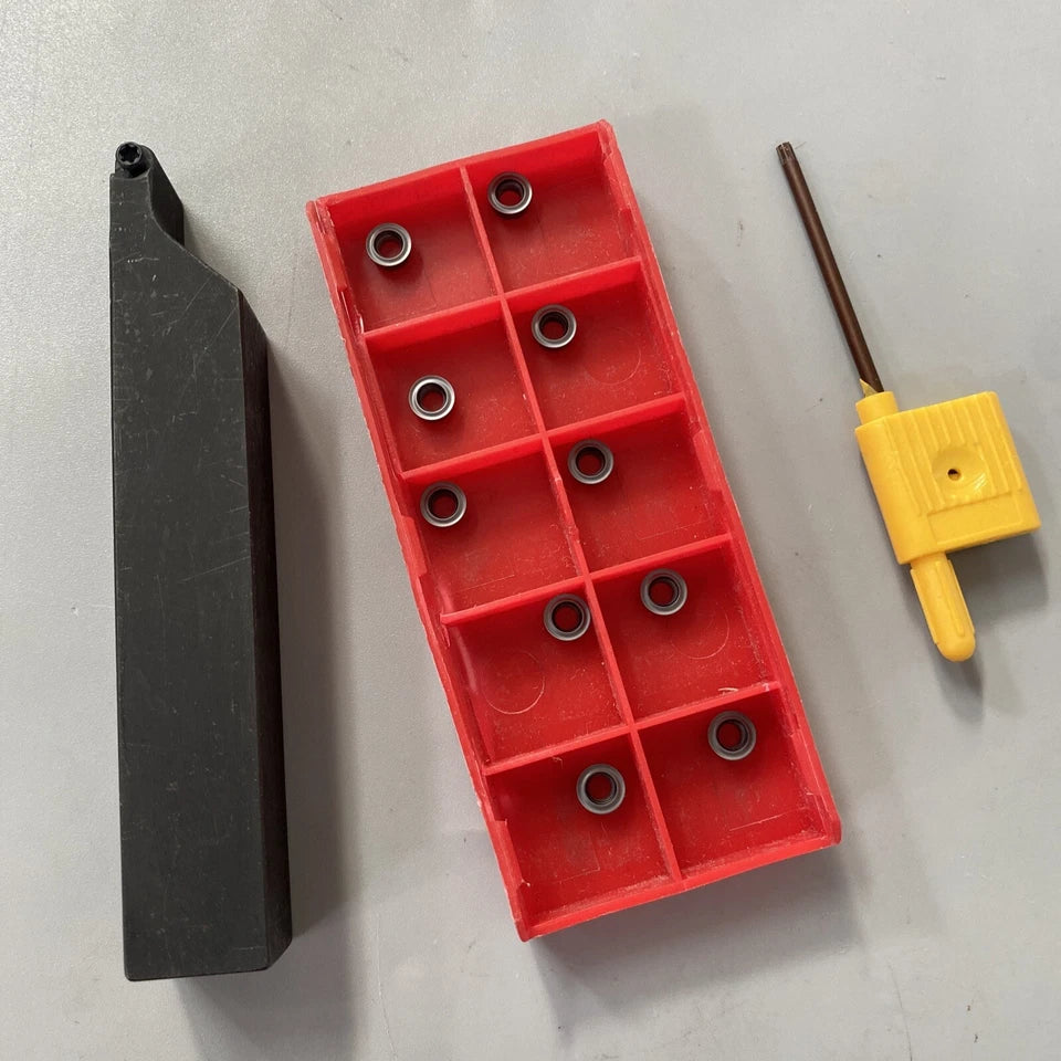 Sracr1616h06 Lathe Turning Tool Holder Indexable Boring+ 10x Rcmt0602