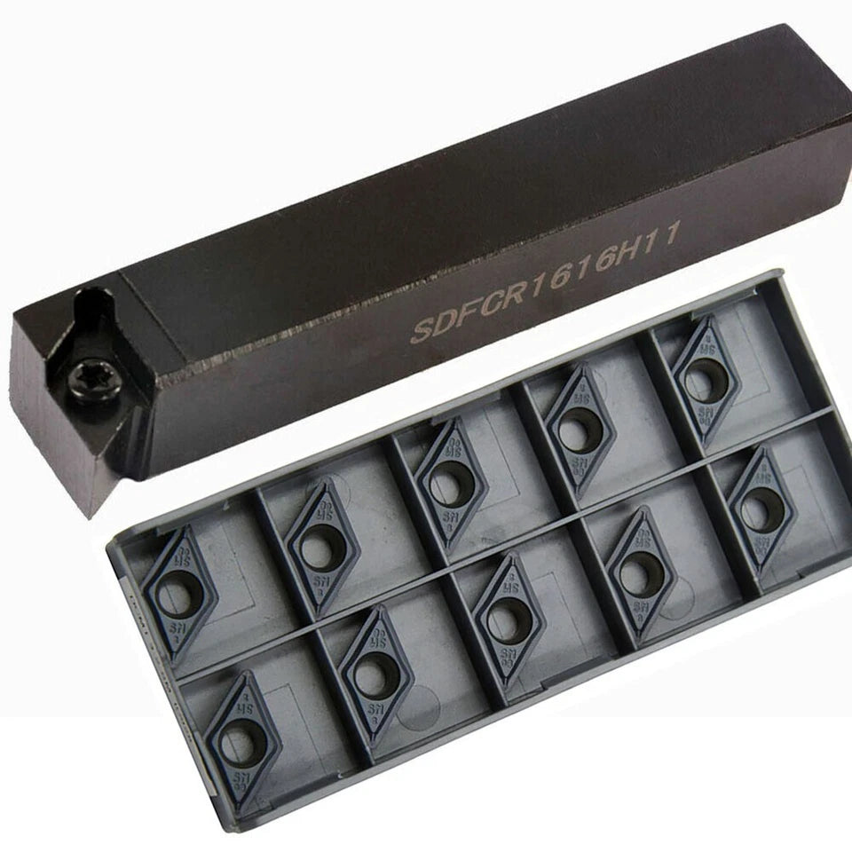 Sdfcr1616h11 Cnc External Latheturning Tool Holder + Dcmt11t308-sm