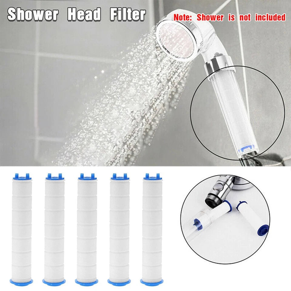 Pressurized Shower Head Filters Remove Impurities For Safer Showers