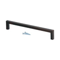 Modern 7-9/16" (192mm) Center To Center Brushed Oil-rubbed Bronze