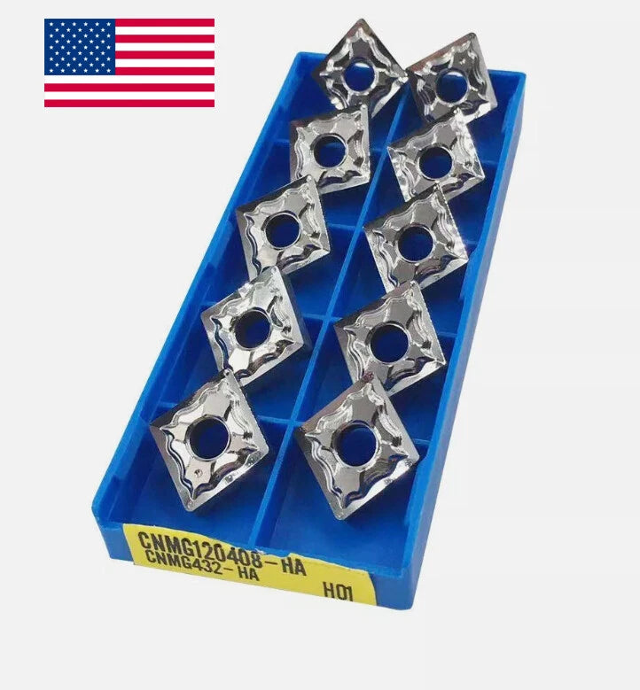 For Aluminum Cnmg432-ha Blade Cnmg 120408-ha H01 Lathe Carbide Inserts