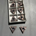 Carbide Insert Tnmg331r-es Triangle Turning Insert 15tf