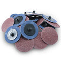 50 Pack - 2" 40 Grit A/o Quick Change Sanding Disc | Built Supply Co