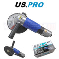 Us Pro Tools 5" 125mm Air Angle Grinder Grinding 10,000 Rpm & Disc
