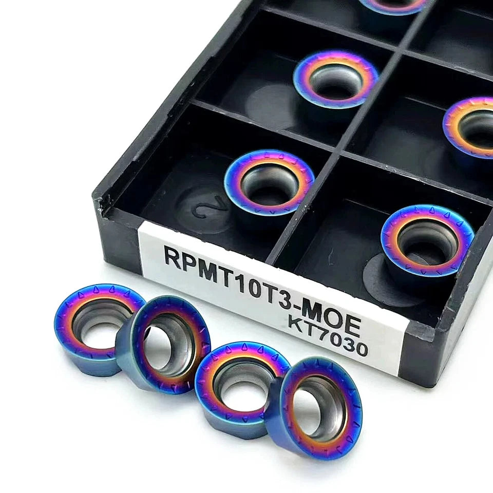 Nano Blue Carbide Insert Rpmt1204 Rpmt10t3 Cnc Machine Indexable