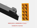 10p Mgmn200-g Bp1125 Cnc Carbide Insert +1p Mgehl2525-2 Grooving Tool