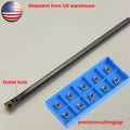 E04 Sclcr 1/4 * 6 " Coolant Through Carbide Boring Bar + 10p Ccmt