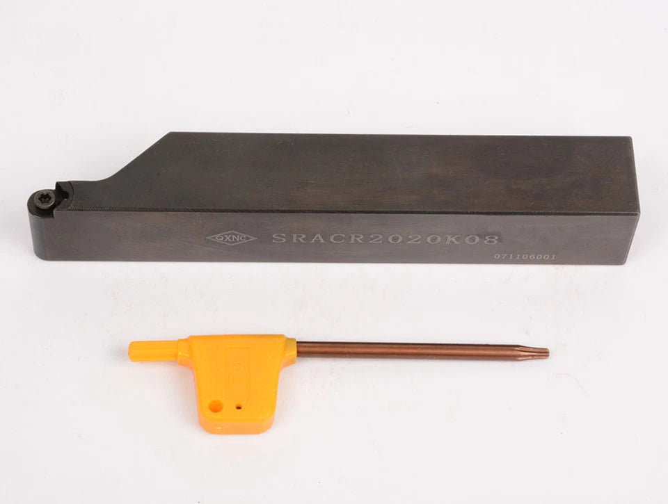 Sracr2020k08 20x125mm Lathe External Turning Tool Holder For Rcmt