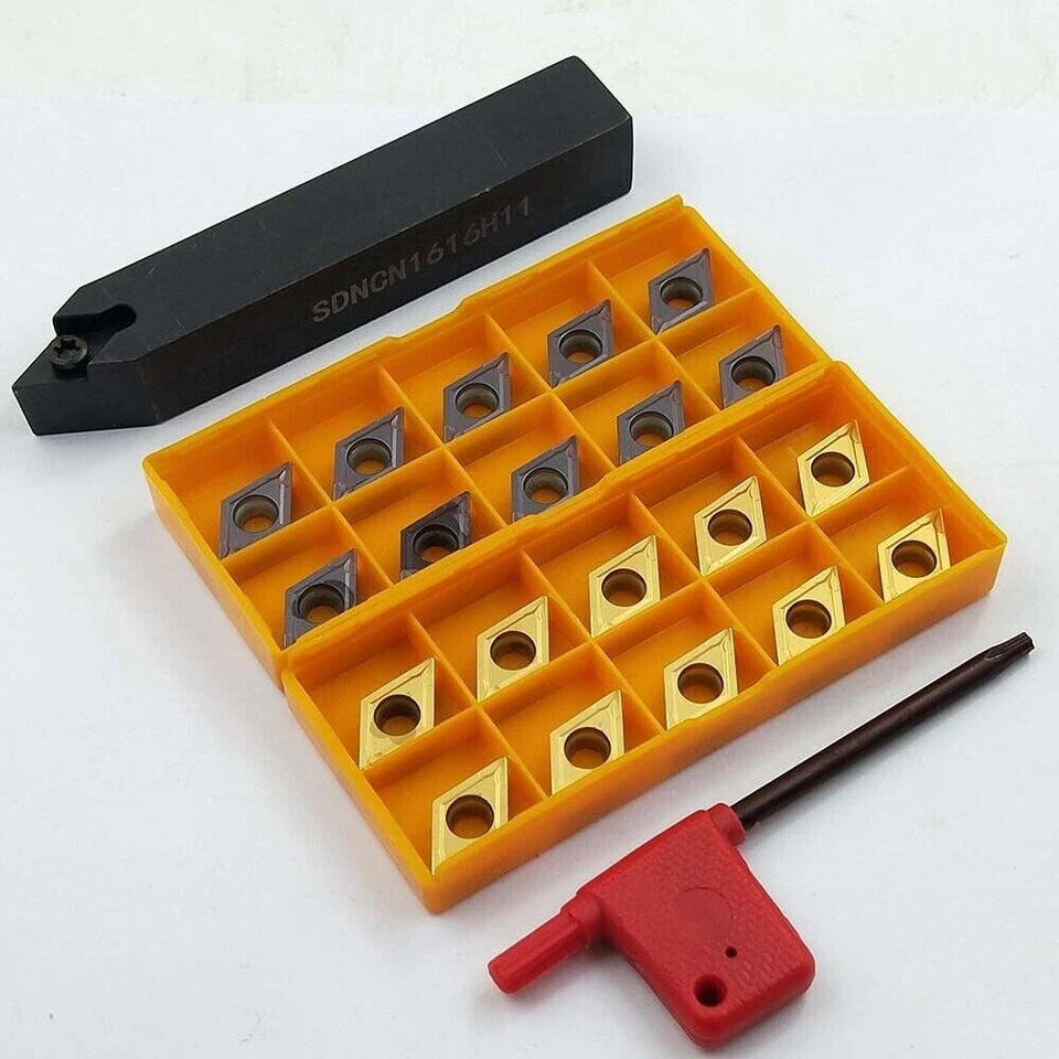 Sdncn1616h11 16x100mm Turning Index Tool Holder + Dcmt11t304 Carbide