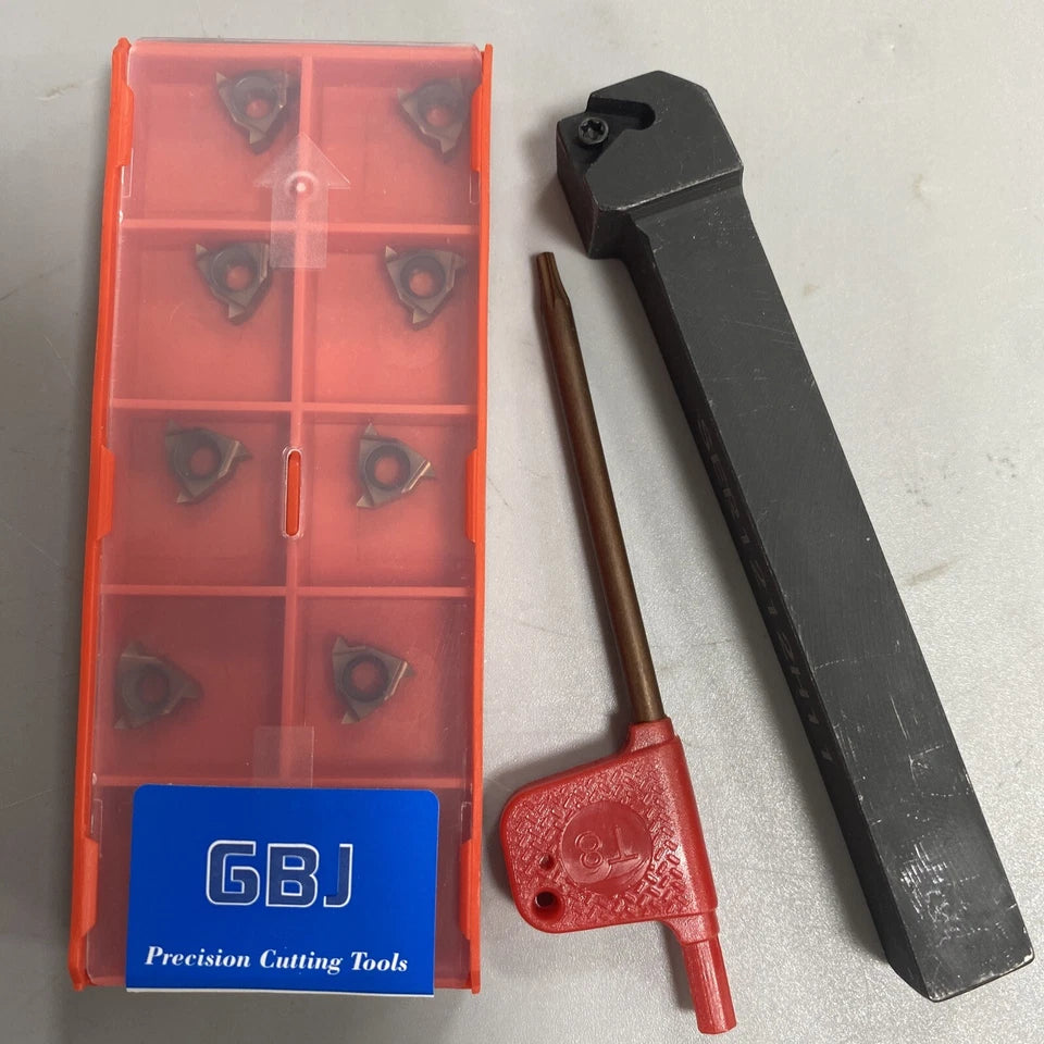 11er A60 Gbj205 + Ser1212h11 External Thread Turning Holder 12mm