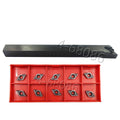 Sdjcl1010h07 10x100mm Lathe Turn Tool Holder+dcmt070<wbr/>208