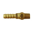 Brass Fitting. 1/4" Hose Barb To 1/4" Male Pipe Swivel