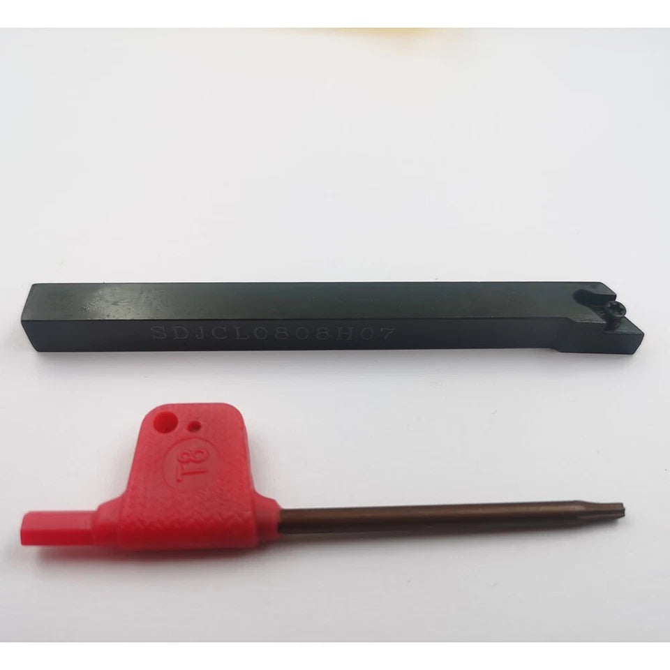 Sdjcl0808h07 8x100mm Cnc Lathe External Turning Indexable Tool Holder