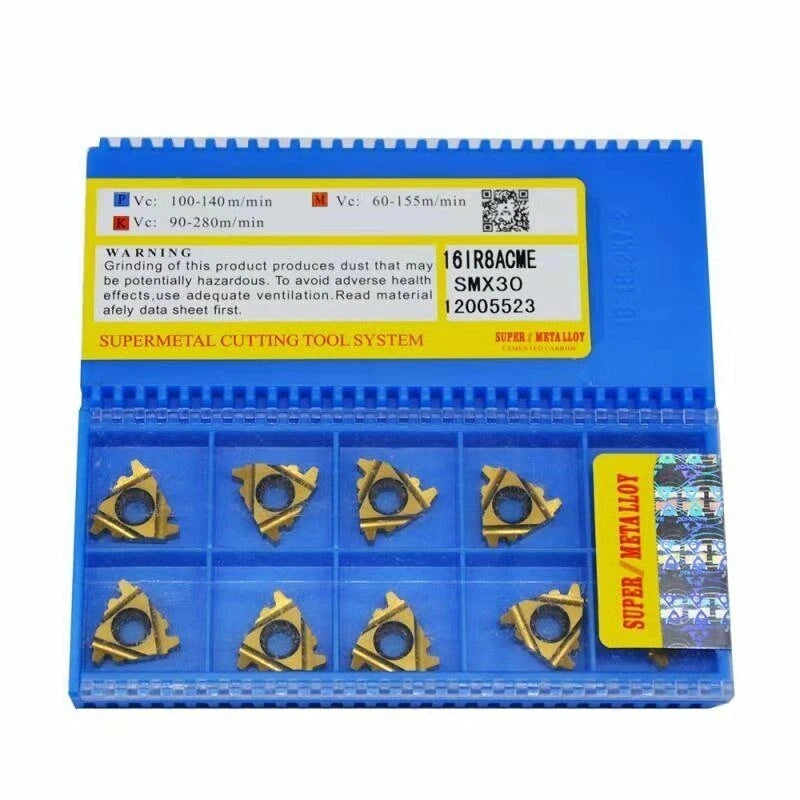 16ir8acme Smx30 Cnc Threading Inserts Carbide Inserts 16ir 8acme
