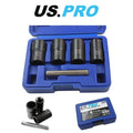 Us Pro 1/2" Dr Impact Twist Socket Set - Remove Rounded Nuts, Bolts &