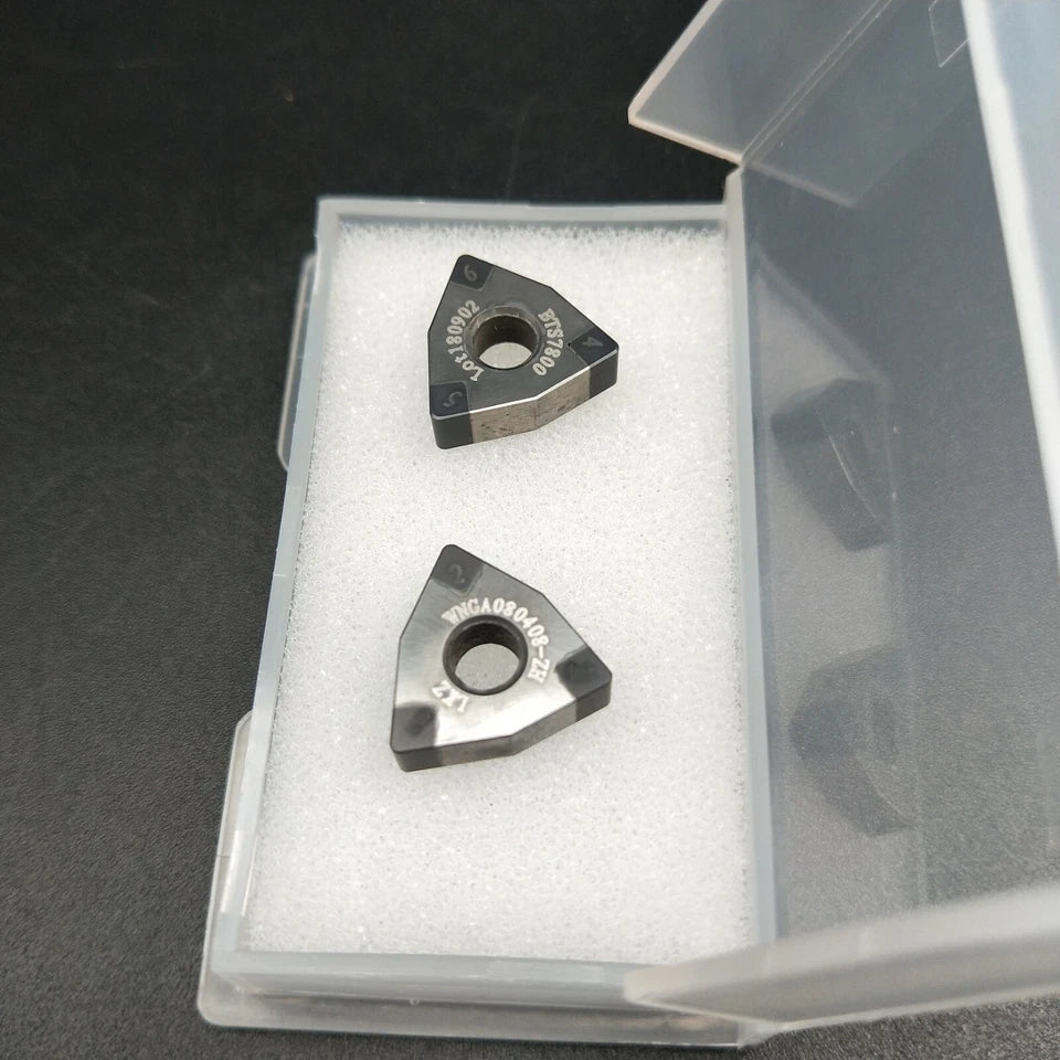 Wnmg432 Cbn / Wnmg080408 Cbn Hardened Steel Insert Made Of Boron