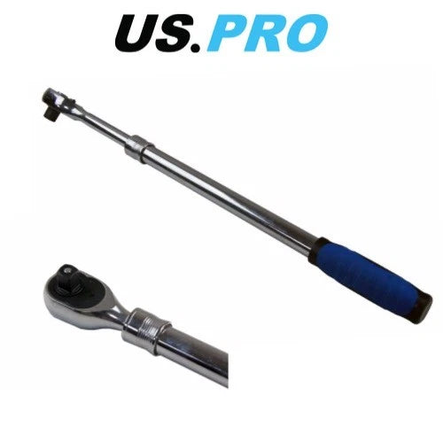Us Pro 1/2" Dr 72 Teeth 18" - 24" Extendable Ratchet 4140