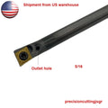 E05 Sclcr 5/16 * 6.5" Coolant Through Carbide Boring Bar + 1p Ccmt
