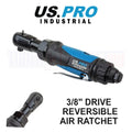 Us Pro Industrial 3/8" Drive Reversible High Torque Air Ratchet 8600