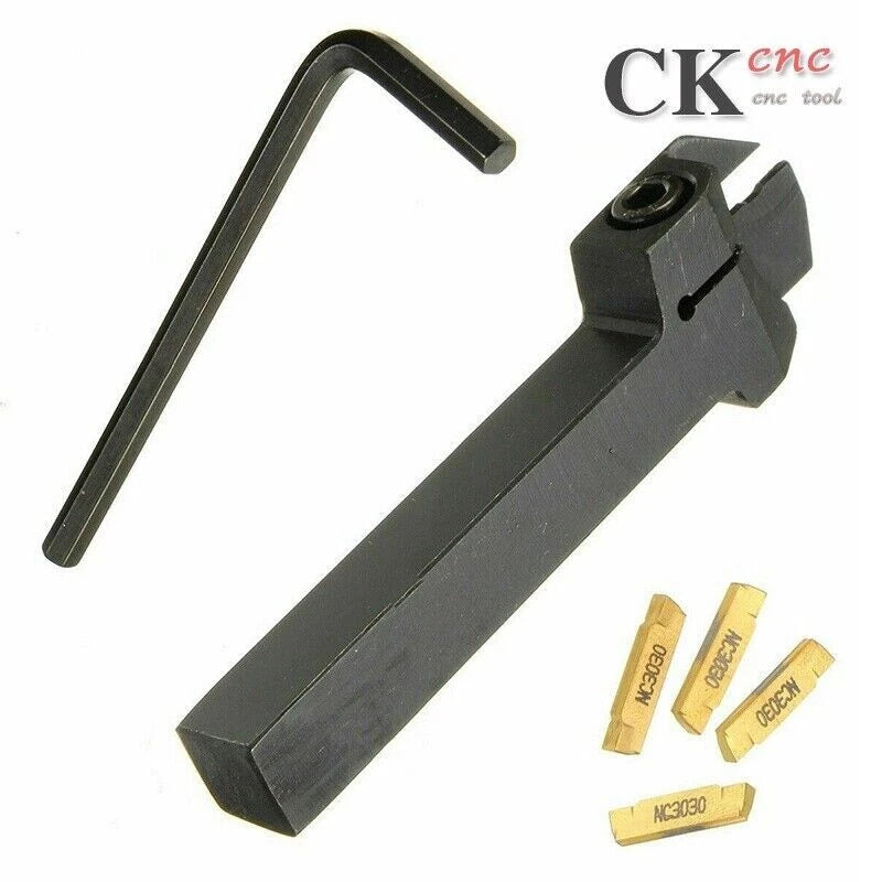 Grooving Cut Lathetool Holder + Mgmn200-g 2mm Wide Carbide Insert