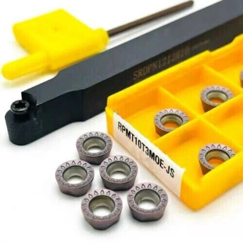 Srdpn1212h10 10mm Lathe Index Turn Tool Holder +Rpmt10t3moe-j<wbr/>s