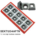 Sekt1204aftn Carbide Insert Indexable Milling Insert Cutt-off Insert
