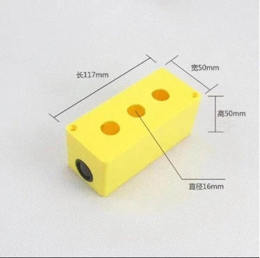 16mm Push Button Switch Housing Ip65 Rated 1 Million For Cycle