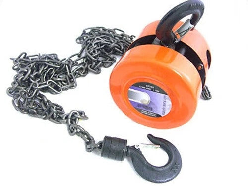 1 Ton 6ft Chain Hoist 2000lbs Capacity Winch Engine Lift Hoists