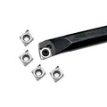 Lathe Boring Bar Turning Holder+ Ccgt060204-ak Carbide Inserts