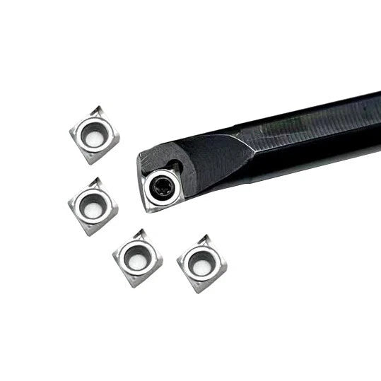 Lathe Boring Bar Turning Holder+ Ccgt060204-ak Carbide Inserts