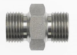 3/8" Bspp X 3/8" Bspp Straight. 3420-06-06 Bpp-5404 British Pipe