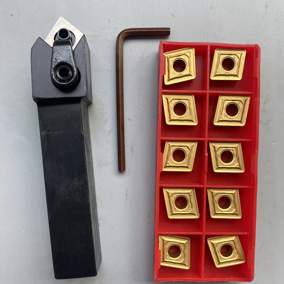 16mm Mcsnl1616h12 Lathe Turning Tool Holder + Cnmg120408 Carbide