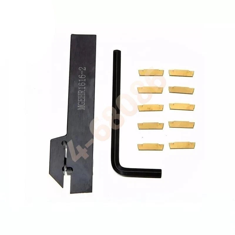 Holder + Mgmn200-g Gold Coated Inserts