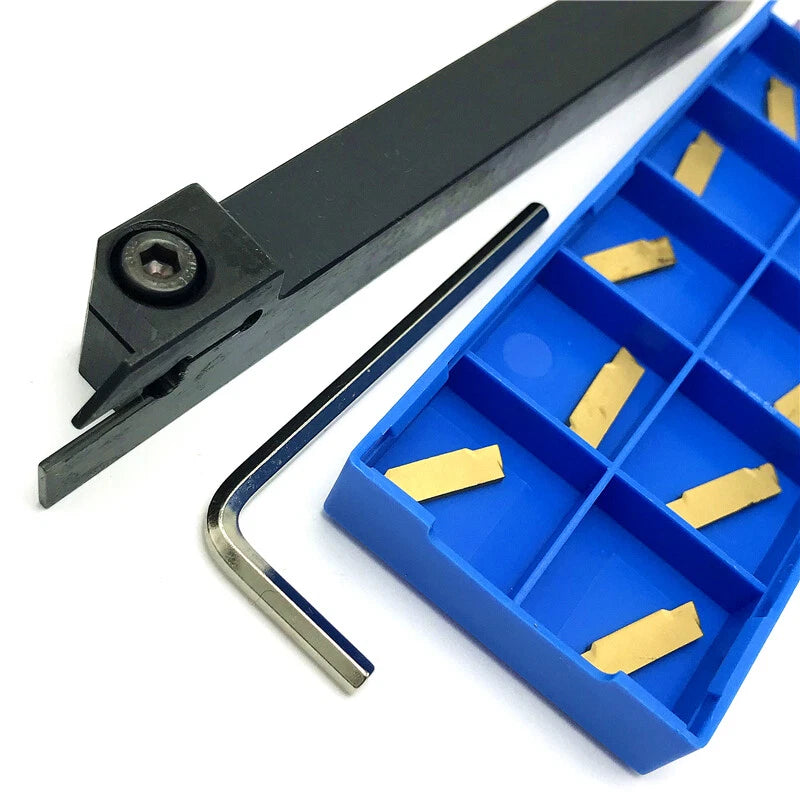 Mgmn200 Carbide Insert + Mgehr1212-2 Grooving Cut-off Lathe Turning