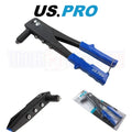 Us Pro Tools Hand Riveter Kit 2.4, 3.2, 4.0 And 4.8mm Diameter Blind