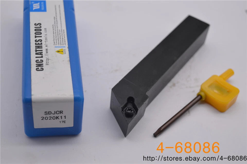 3/4 Sdjcr2020k11 20x125mm Lathe External Turning Tool Holder For