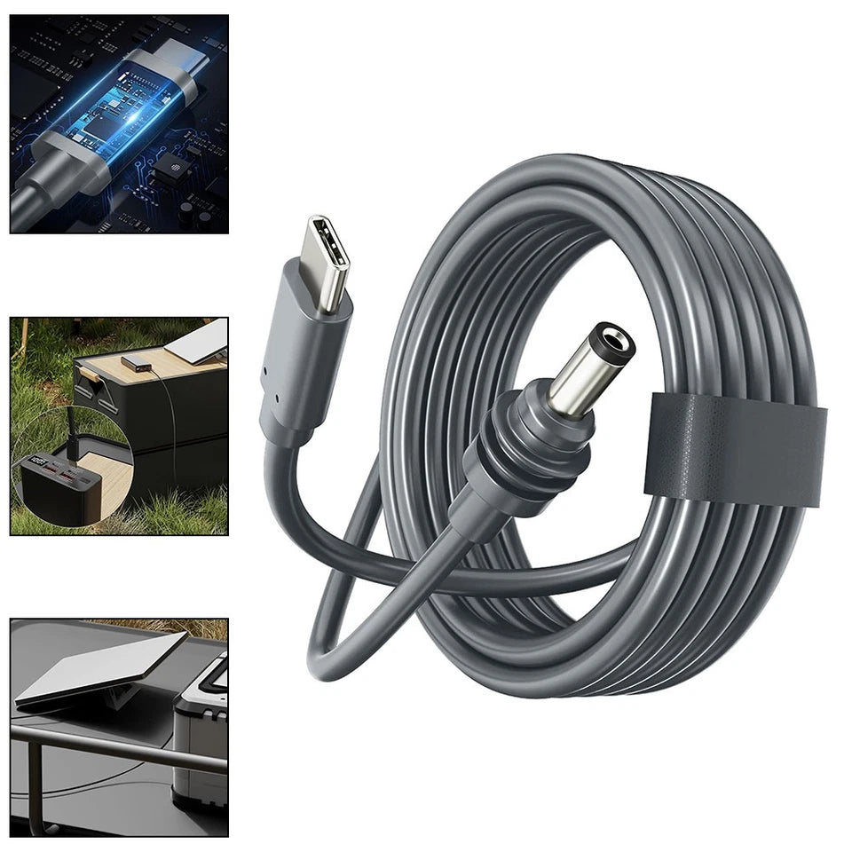 Cable For Starlink For Mini: Waterproof Dc Male To Type-c Male,