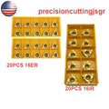 20* 16er Ag60 + 20* 16ir Carbide Insert Threading Inserts For