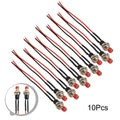 For Mini Momentary No Off On Switches In A Set Of Ten With Red Color