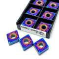 Nano Blue Cnmg120404 Cnmg120408 Carbide Turning Inserts Lathe Tools