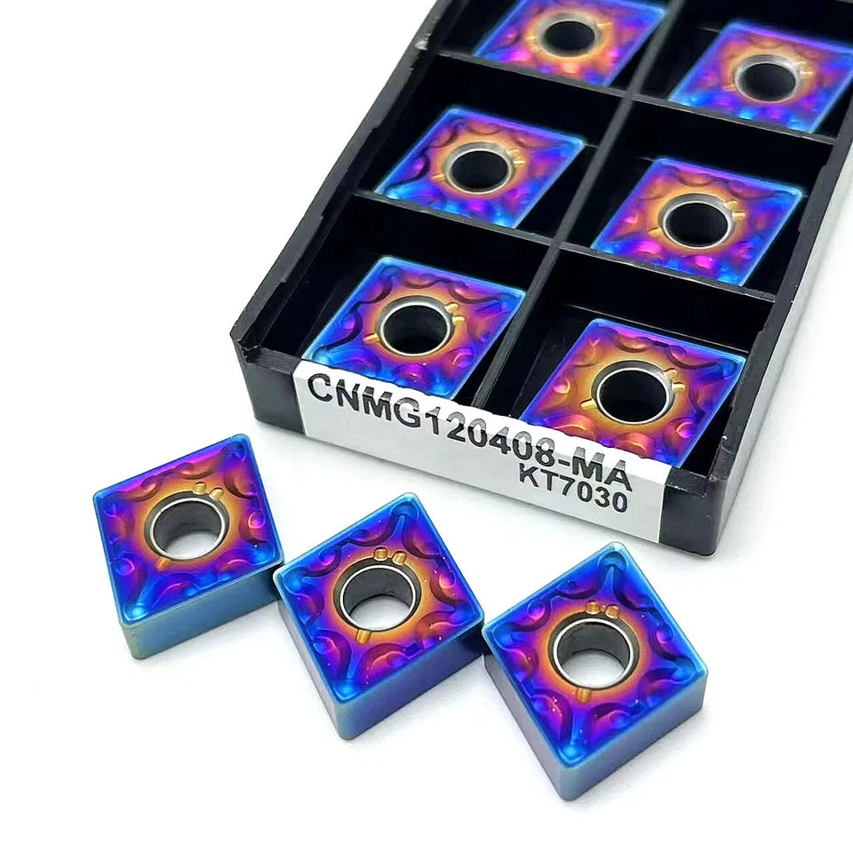 Nano Blue Cnmg120404 Cnmg120408 Carbide Turning Inserts Lathe Tools