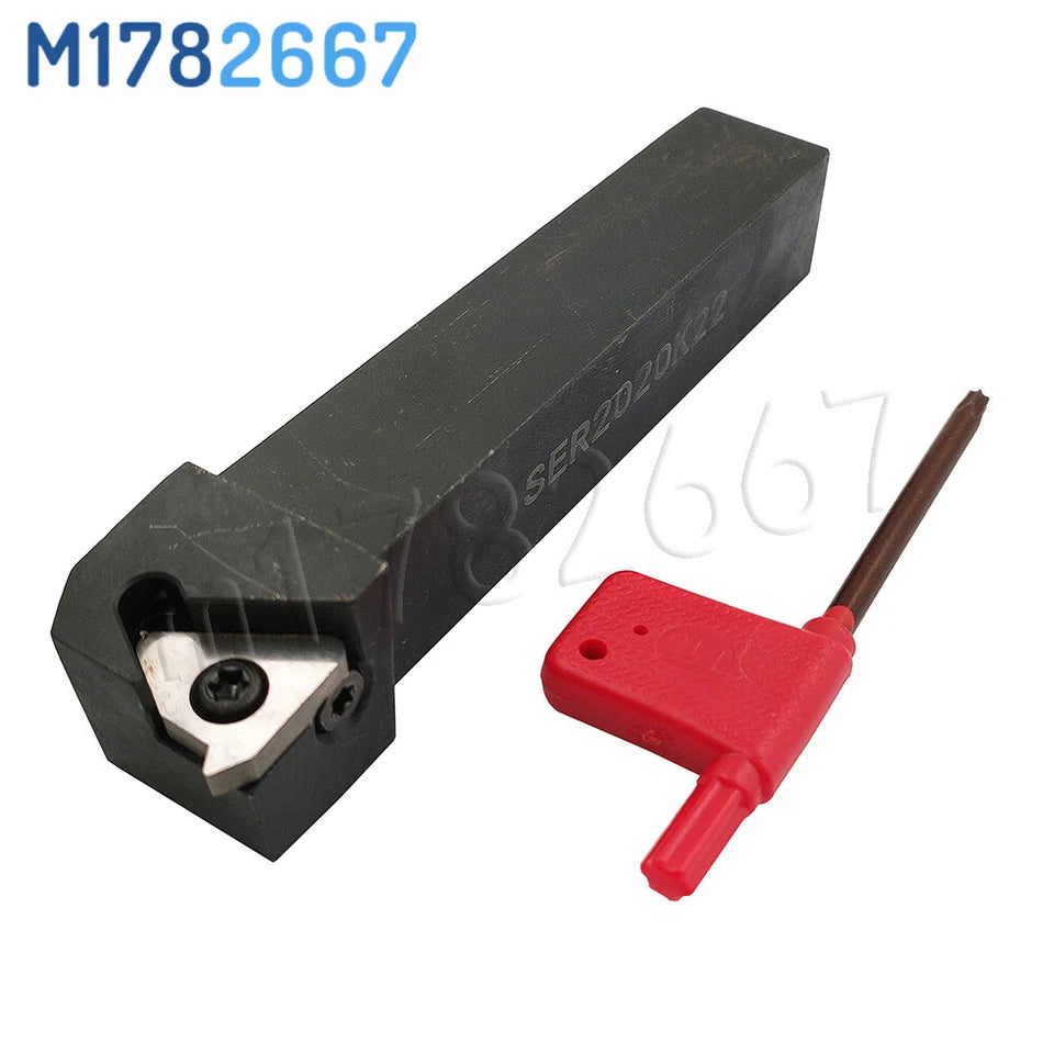Ser2020k22 20mm×125mm Cnc External Threading Turning Tool For Mmt22er