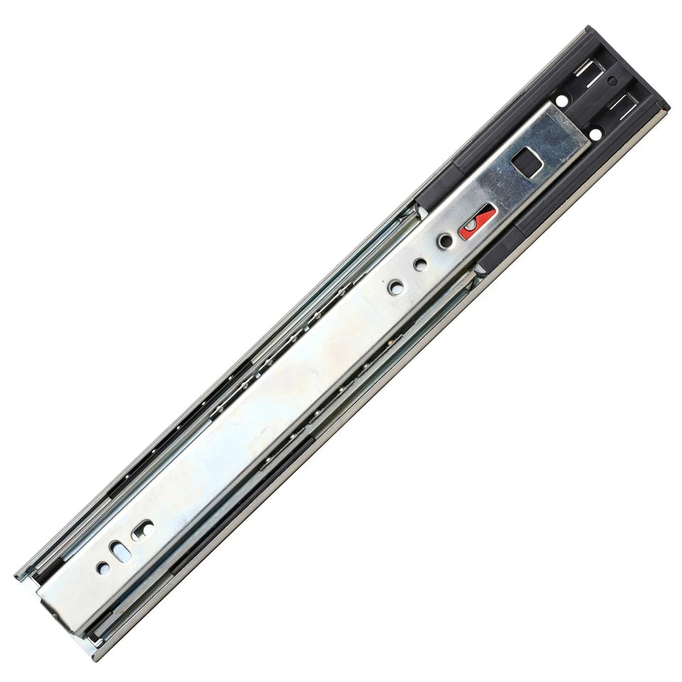 Samet 22" Full Extension Ball Bearing Drawer Slide Pair, 66lbs Weight