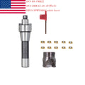 Apmt1604 Inserts + R8 Fmb22 Shank Mill Arbor + 400r 63mm End Milling