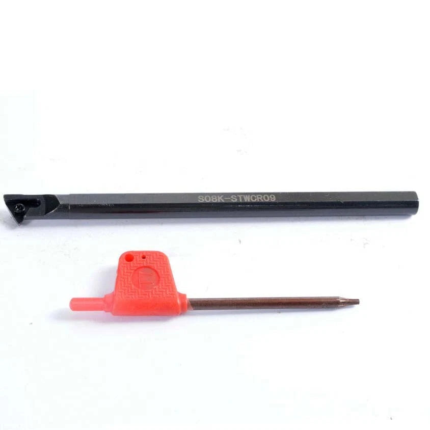 8×125mm Lathe Turning Tool Boring Bar Innerholder For Tcmt09 Insert