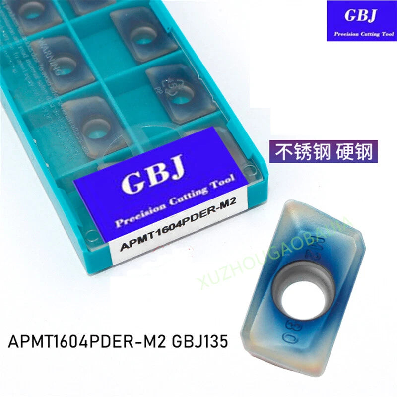 Gbj-CNC Apmt1604pder-m<wbr/>2 Gbj135 Stainless Steel Hard Steel