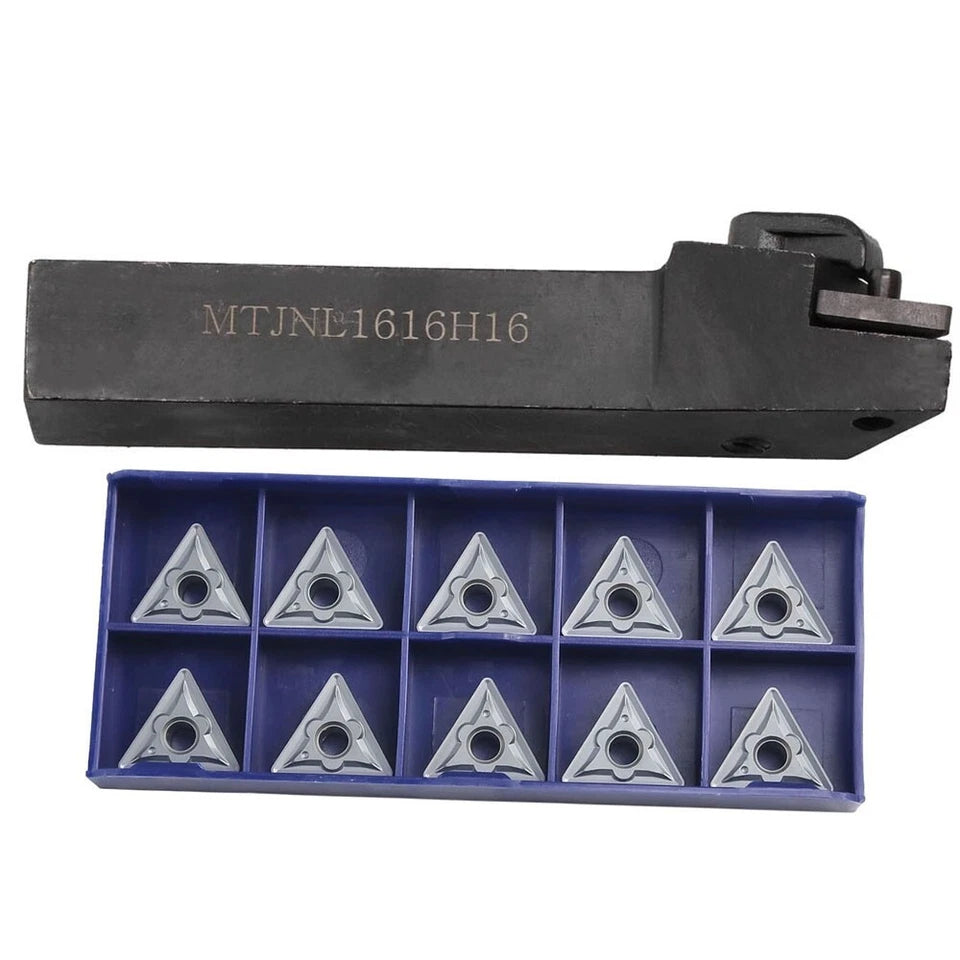 Mtjnl1616h16 16mm Cnc Turning Tool Holder + Tnmg160408 Nn Turning