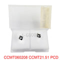 Ccmt060208 Pcd Ccmt21.51 Polycrystallin<wbr/>e Diamond Carbide Insert